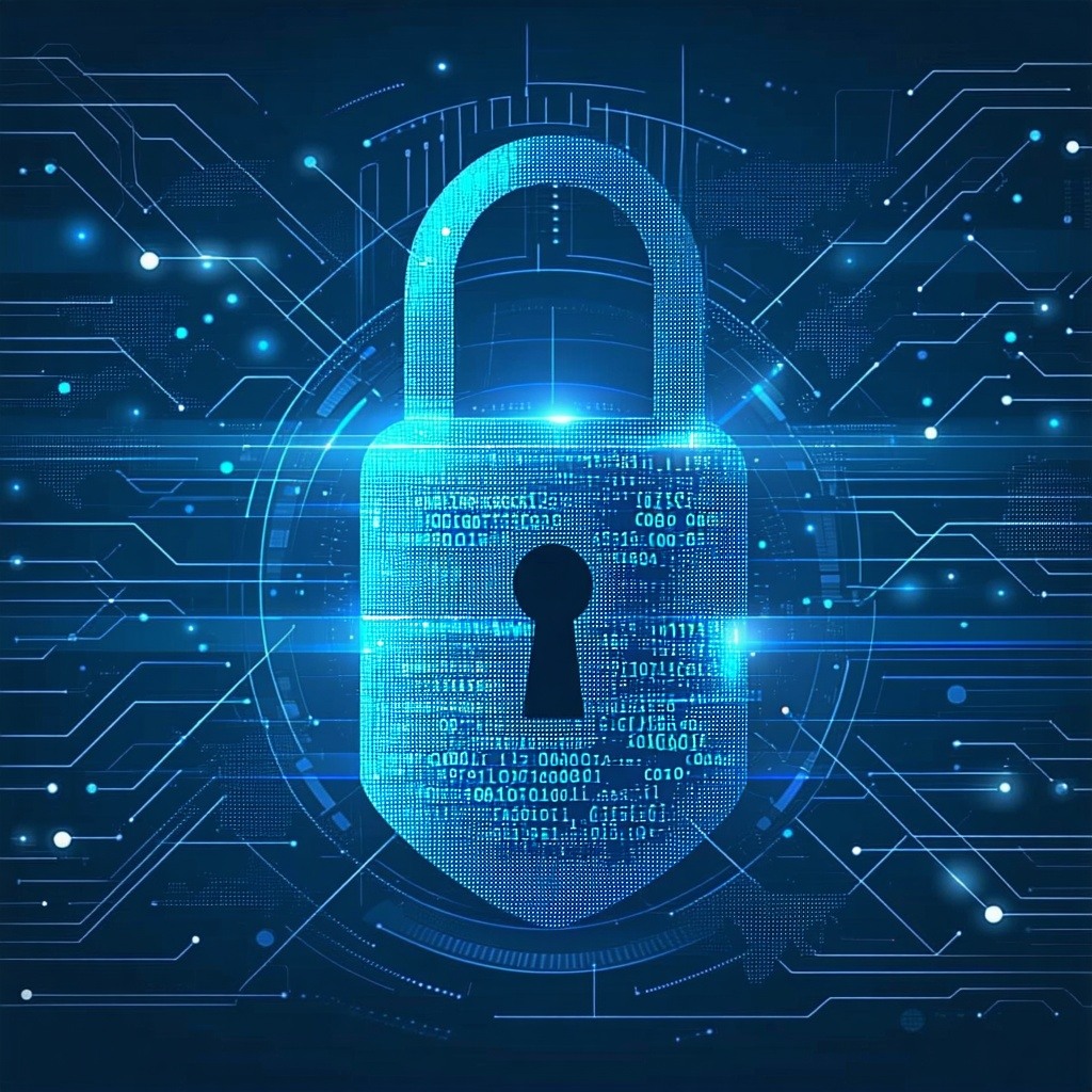 Defending against cyber attckers modern technology abstract image-1