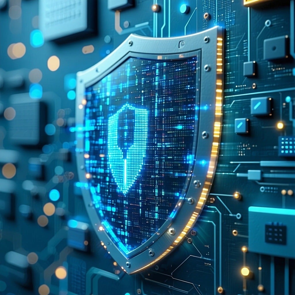 antivirus abstract modern technical image-1
