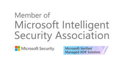 member-of-microsoft-intelligent-security-association-xdr-solution-white-logo
