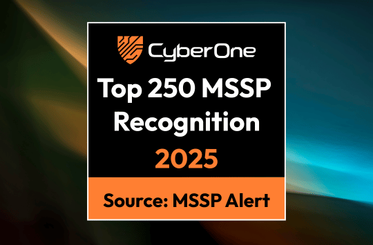 CyberOne Ranked #79 Globally in MSSP Alert’s 2025 Top 250 MSSPs